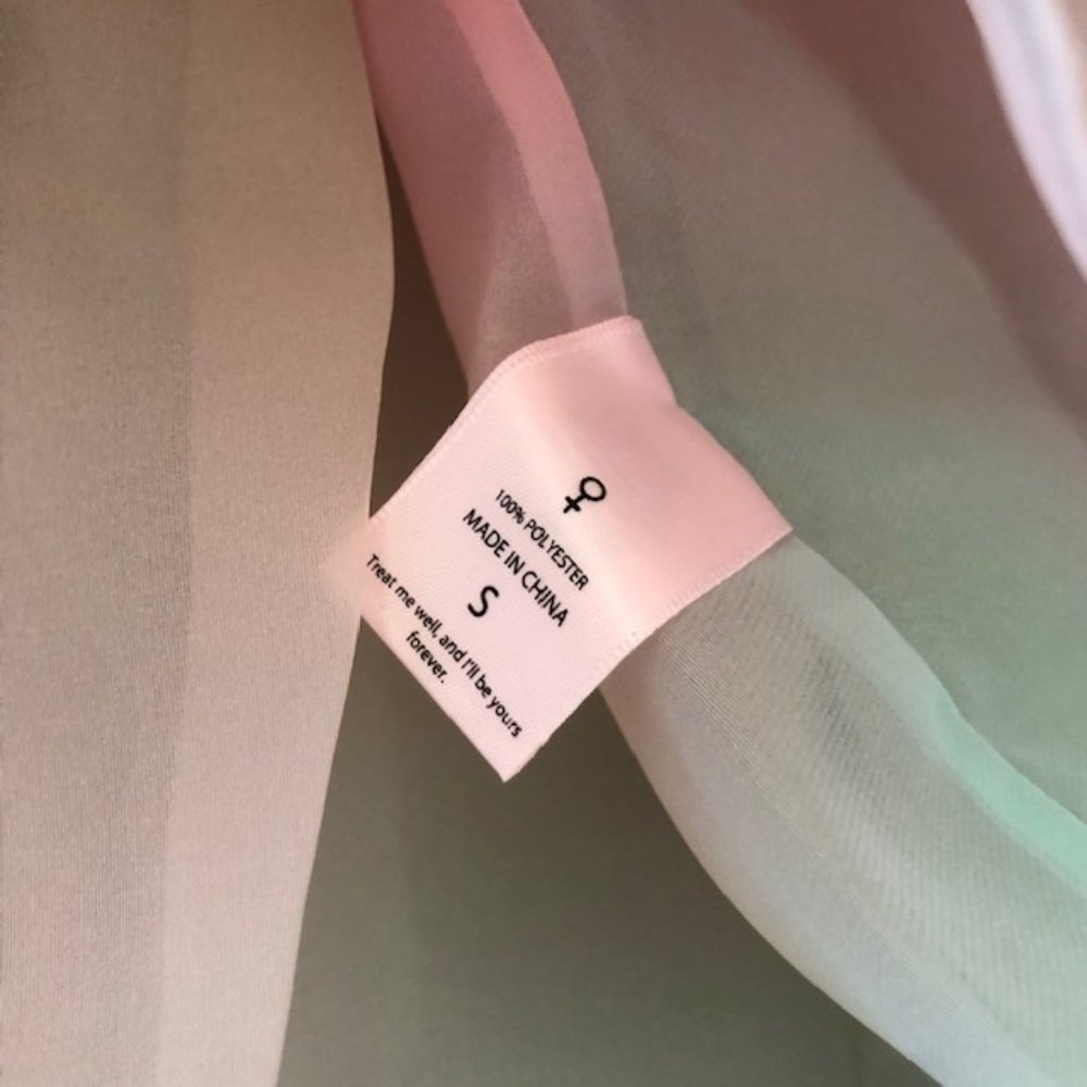 Selkie The Rainbow French Puff Midi Dress - Picture 10 of 12